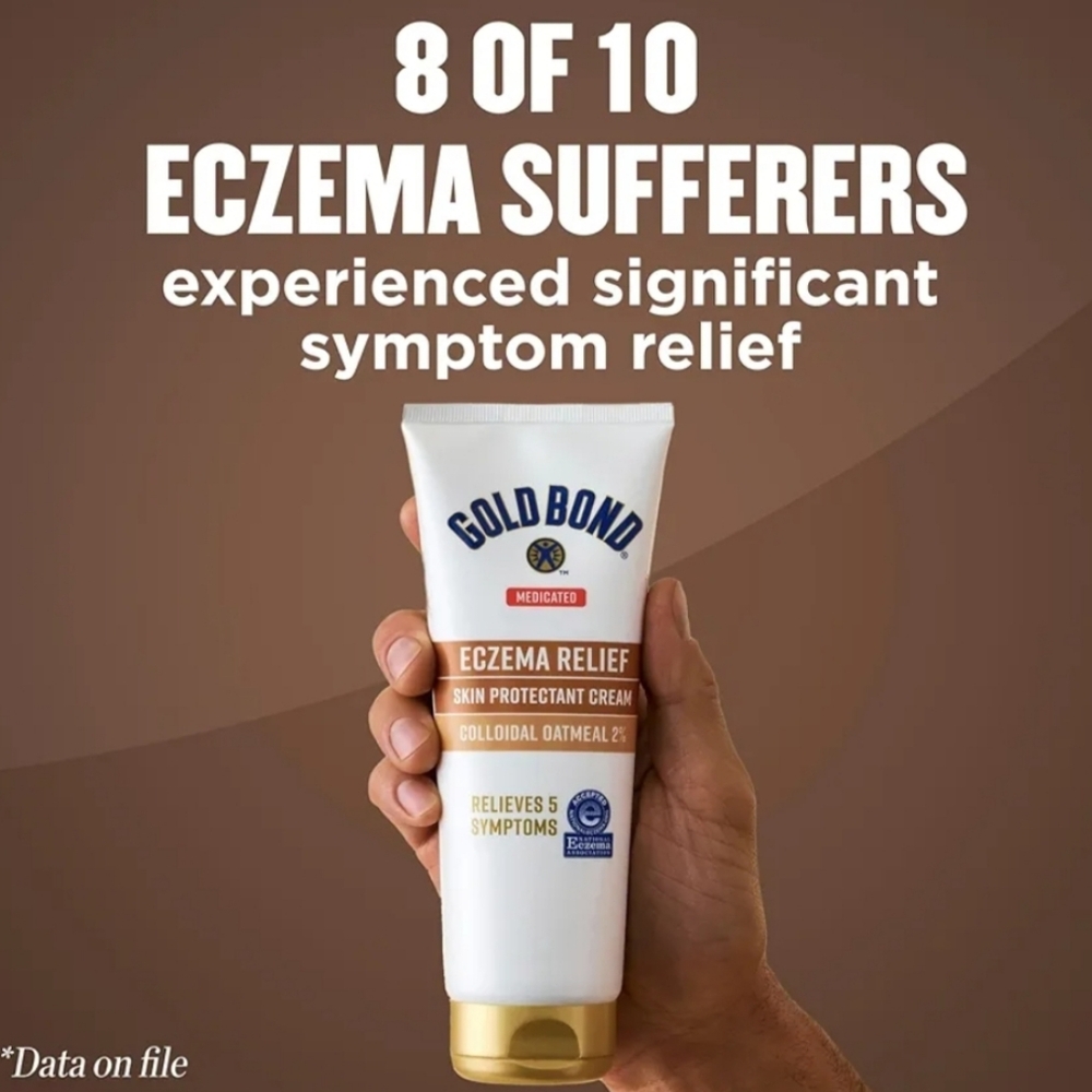 Gold Bond 8 oz Medicated Eczema Relief skin protection  for extremely dry skin - Picture 5 of 10